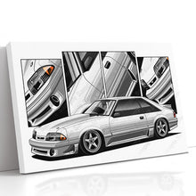 Load image into Gallery viewer, Ford Mustang 3rd Gen Fox Body Aero Nose Fastback 1987 1988 1989 1990 1991 1992 1993 #137- #145