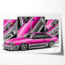 Load image into Gallery viewer, Ford Mustang 3rd Gen Fox Body Aero Nose Fastback 1987 1988 1989 1990 1991 1992 1993 #137- #145