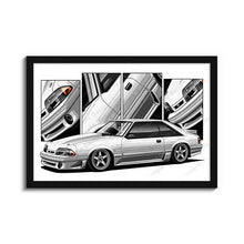 Load image into Gallery viewer, Ford Mustang 3rd Gen Fox Body Aero Nose Fastback 1987 1988 1989 1990 1991 1992 1993 #137- #145