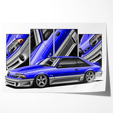 Load image into Gallery viewer, Ford Mustang 3rd Gen Fox Body Aero Nose Fastback 1987 1988 1989 1990 1991 1992 1993 #137- #145