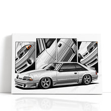 Load image into Gallery viewer, Ford Mustang 3rd Gen Fox Body Aero Nose Fastback 1987 1988 1989 1990 1991 1992 1993 #137- #145