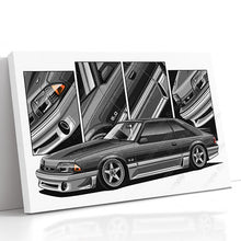 Load image into Gallery viewer, Ford Mustang 3rd Gen Fox Body Aero Nose Fastback 1987 1988 1989 1990 1991 1992 1993 #137- #145