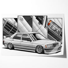 Load image into Gallery viewer, Mercedes Benz 190e W201 Sedan #082- #090