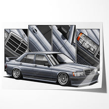 Load image into Gallery viewer, Mercedes Benz 190e W201 Sedan #082- #090