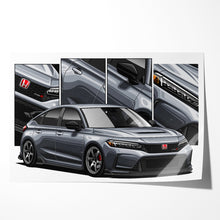 Load image into Gallery viewer, Honda Civic 11th Gen Hatchback 2023 - 2026 Type R #616 - #624