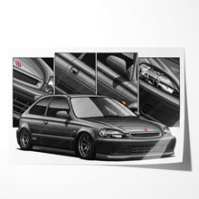 Load image into Gallery viewer, Honda Civic 06th Gen Hatchback 1999 - 2000 Type R #643-#651