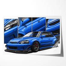 Load image into Gallery viewer, Honda Civic 06th Gen Hatchback 1999 - 2000 Type R #652-#660