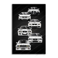 Load image into Gallery viewer, BMW 3 Series M3 Generations E30 E36 E46 E90 E92 E93 F80 F82 G80 G82 #686