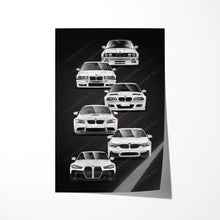 Load image into Gallery viewer, BMW 3 Series M3 Generations E30 E36 E46 E90 E92 E93 F80 F82 G80 G82 #695