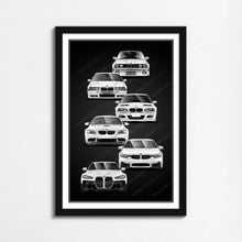 Load image into Gallery viewer, BMW 3 Series M3 Generations E30 E36 E46 E90 E92 E93 F80 F82 G80 G82 #695