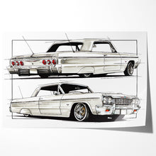 Load image into Gallery viewer, Chevy Impala 1962 1963 1964