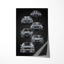 Load image into Gallery viewer, BMW 3 Series M3 Generations E30 E36 E46 E90 E92 E93 F80 F82 G80 G82 #704