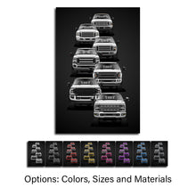 Load image into Gallery viewer, Ford F250 F350 Super Duty Generations #843-#850