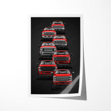 Load image into Gallery viewer, Ford F250 F350 Super Duty Generations #843-#850