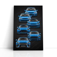 Load image into Gallery viewer, Ford Focus Generations RS ST #851-#858