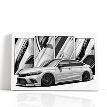 Load image into Gallery viewer, Honda Civic 11th Gen Sedan 2022 - 2024 Pre-face SI #301 - #309