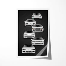 Load image into Gallery viewer, Nissan S12 S13 S14 S15 Silvia 240sx 180sx Generations #946
