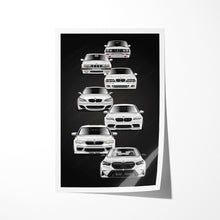 Load image into Gallery viewer, BMW 5 Series M5 Generations E28 E34 E39 E60 E61 F10 F90 G90 G99 #955