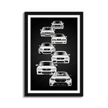 Load image into Gallery viewer, BMW 5 Series M5 Generations E28 E34 E39 E60 E61 F10 F90 G90 G99 #955