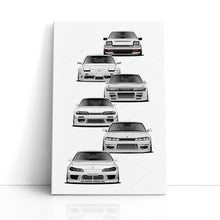 Load image into Gallery viewer, Nissan S12 S13 S14 S15 Silvia 240sx 180sx Generations #955