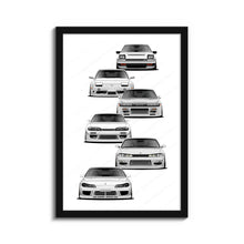 Load image into Gallery viewer, Nissan S12 S13 S14 S15 Silvia 240sx 180sx Generations #955
