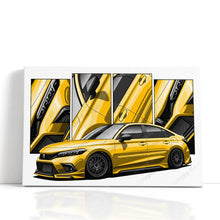 Load image into Gallery viewer, Honda Civic 11th Gen Sedan 2022 - 2024 Pre-face SI #301 - #309