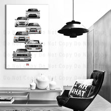 Load image into Gallery viewer, Nissan Skyline Generations R32 R33 R34 R35