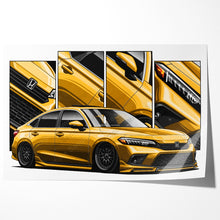 Load image into Gallery viewer, Honda Civic 11th Gen Sedan 2022 - 2024 Pre-face SI #490 - #498