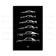 Load image into Gallery viewer, Nissan Skyline Generations R32 R33 R34 R35