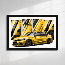 Load image into Gallery viewer, Honda Civic 11th Gen Sedan 2022 - 2024 Pre-face SI #301 - #309