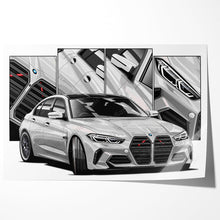 Load image into Gallery viewer, BMW 3 Series M3 G80 Sedan #019 - #027