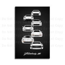 Load image into Gallery viewer, Nissan Fairlady Z Generations 240z 260z 280z 300zx 350z 370z RZ34