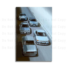 Load image into Gallery viewer, Nissan Skyline Generations R32 R33 R34 R35