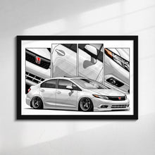Load image into Gallery viewer, Honda Civic 09th Gen Sedan 2012 Pre-face SI #544- #552