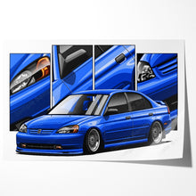 Load image into Gallery viewer, Honda Civic 07th Gen Sedan 2001 - 2003 Pre-face #064 - #072