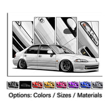 Load image into Gallery viewer, Honda Civic 05th Gen Sedan 1992 - 1995 EH #265 - #273