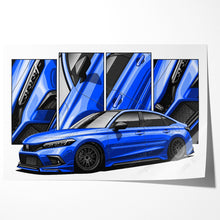 Load image into Gallery viewer, Honda Civic 11th Gen Sedan 2022 - 2024 Pre-face SI #301 - #309