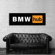 Load image into Gallery viewer, BMW Sign BMW Hub