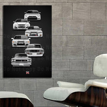 Load image into Gallery viewer, Nissan Skyline Generations R32 R33 R34 R35