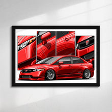 Load image into Gallery viewer, Honda Civic 08th Gen Sedan 2006 - 2008 SI #517 - #525