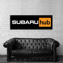 Load image into Gallery viewer, Subaru Sign Subaru Hub