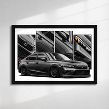 Load image into Gallery viewer, Honda Civic 11th Gen Sedan 2022 - 2024 Pre-face SI #490 - #498