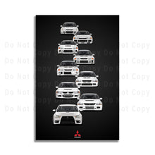 Load image into Gallery viewer, Mitsubishi Evo Lancer