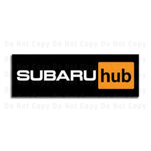 Load image into Gallery viewer, Subaru Sign Subaru Hub