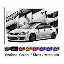 Load image into Gallery viewer, Honda Civic 08th Gen Sedan JDM Canada #148 - #156
