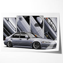 Load image into Gallery viewer, Honda Civic 05th Gen Sedan 1992 - 1995 EH #265 - #273