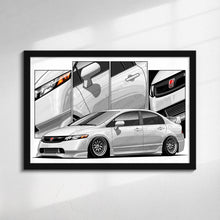 Load image into Gallery viewer, Honda Civic 08th Gen Sedan 2006 - 2008 SI #517 - #525