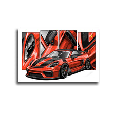 Load image into Gallery viewer, #107 Porsche 911 718