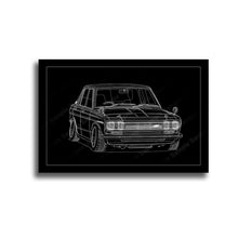 Load image into Gallery viewer, #003 Datsun 510 Bluebird Sedan