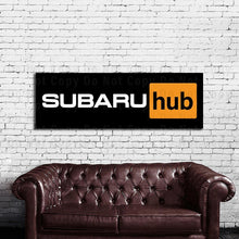 Load image into Gallery viewer, Subaru Sign Subaru Hub